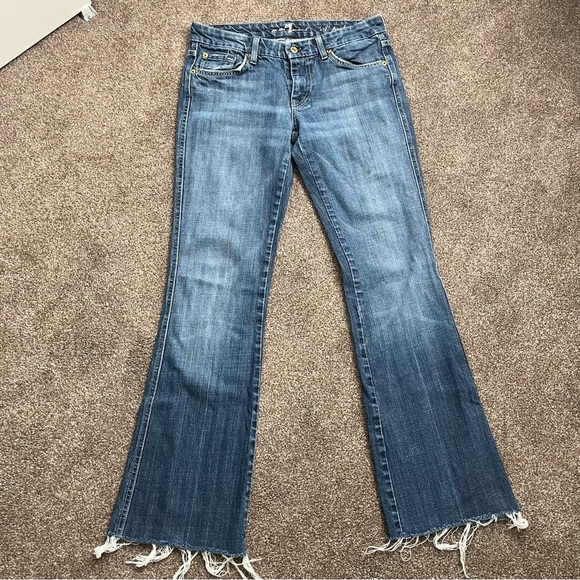 7 For All Mankind Denim - 7 for All Mankind A pocket 28 Dark Blue